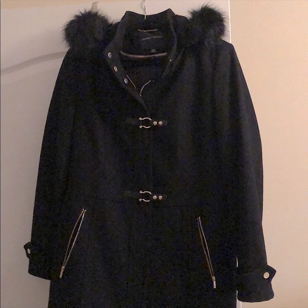 Ivanka Trump Black wool coat - Picture 5 of 6